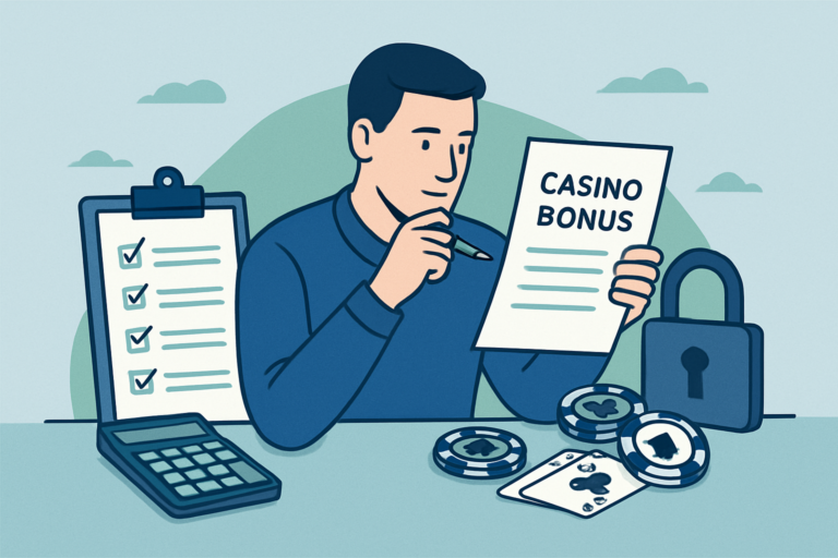 Slik vurderer du casinobonuser tryggere